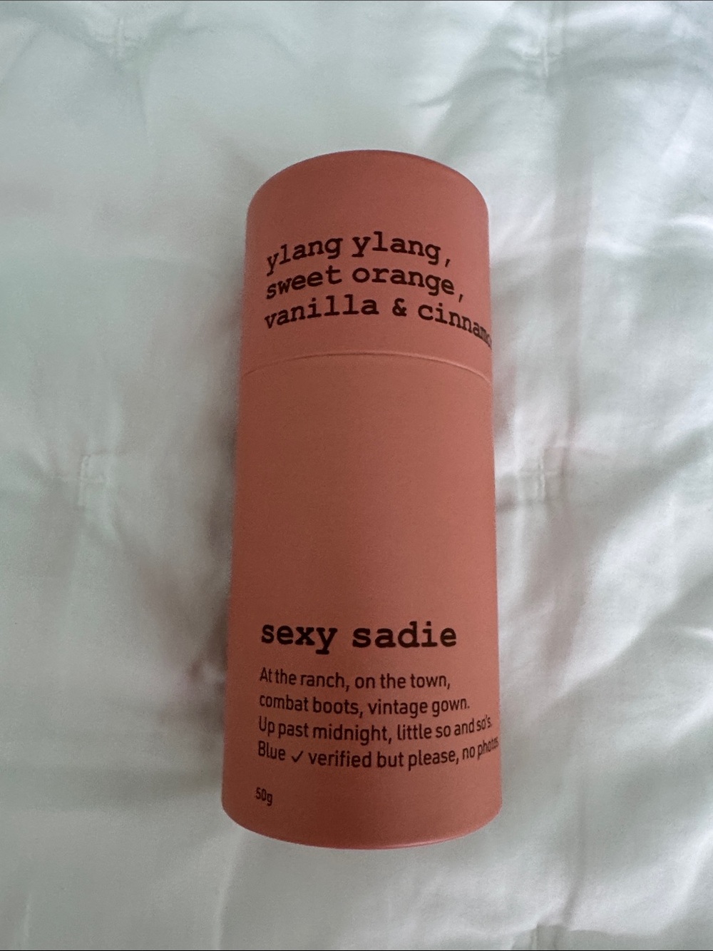 Routine Natural Deodorant Stick in the Sexy Sadie scent.